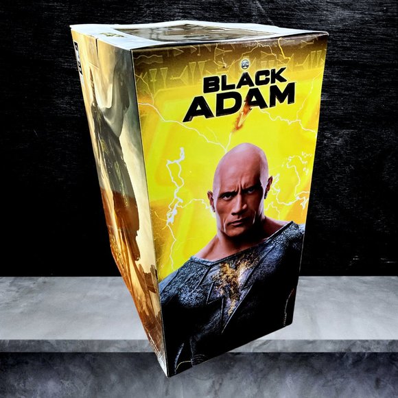 DC Direct PVC 12" Statue, Black Adam Figure, 1st Addition, 100% New Sealed - Picture 7 of 13